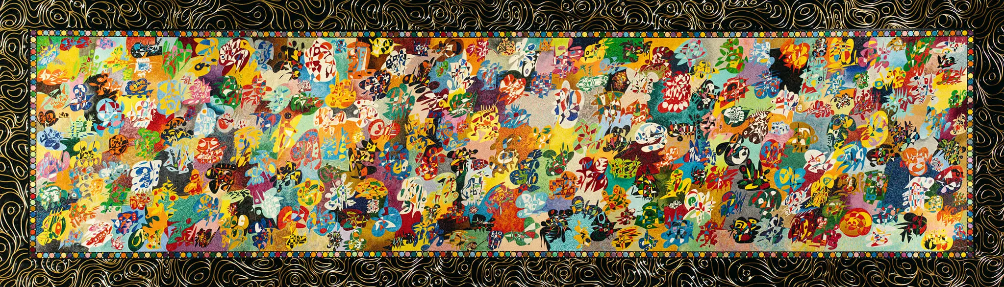 Shensheng DNA – monumental oil painting by Gheorghe Virtosu